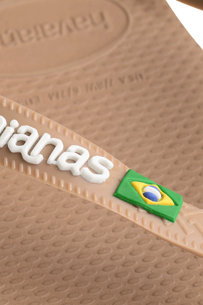 HAVAIANAS Brazil Logo Tan