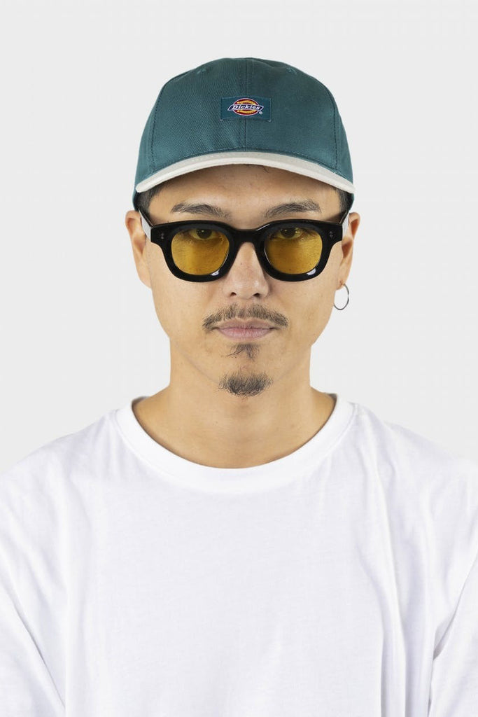 DICKIES Classic Label Pannelled Cap Dark Lincoln Green