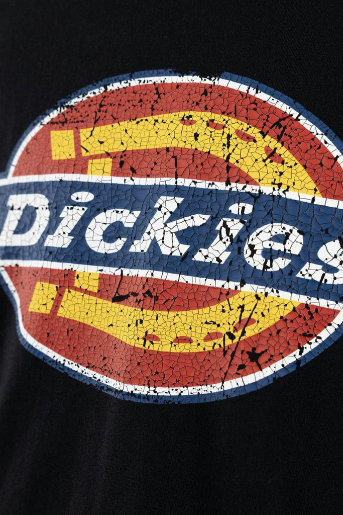 DICKIES Classic Logo Distressed 330 Os Tee Black