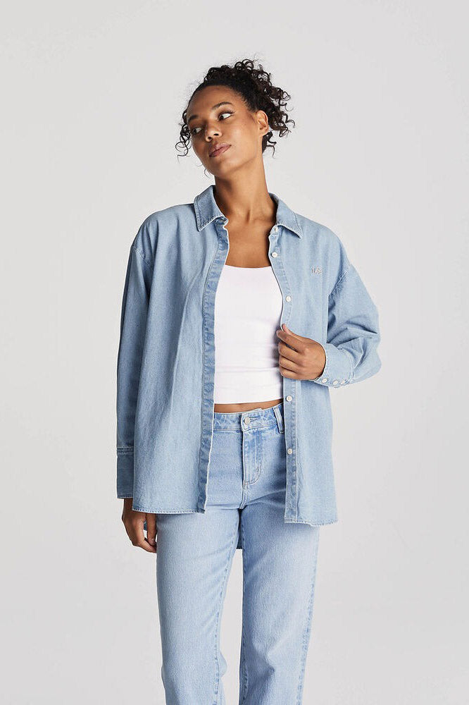 LEE Candice Oversized Shirt 90S Denim