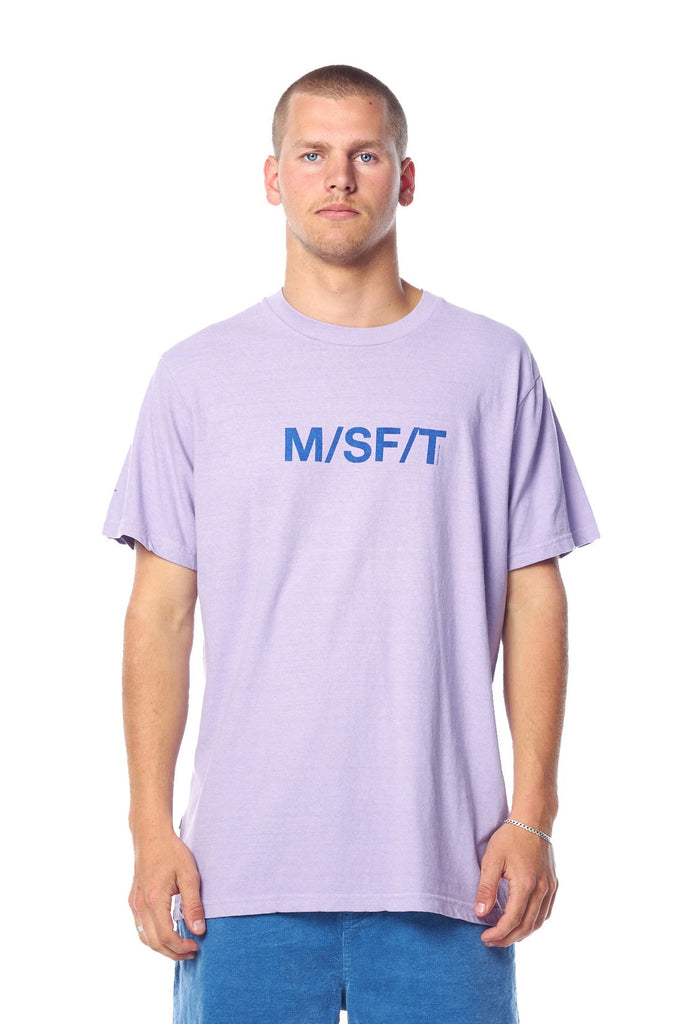 MISFIT Supercorporate 50 50 Tee Pigment Washed Violet