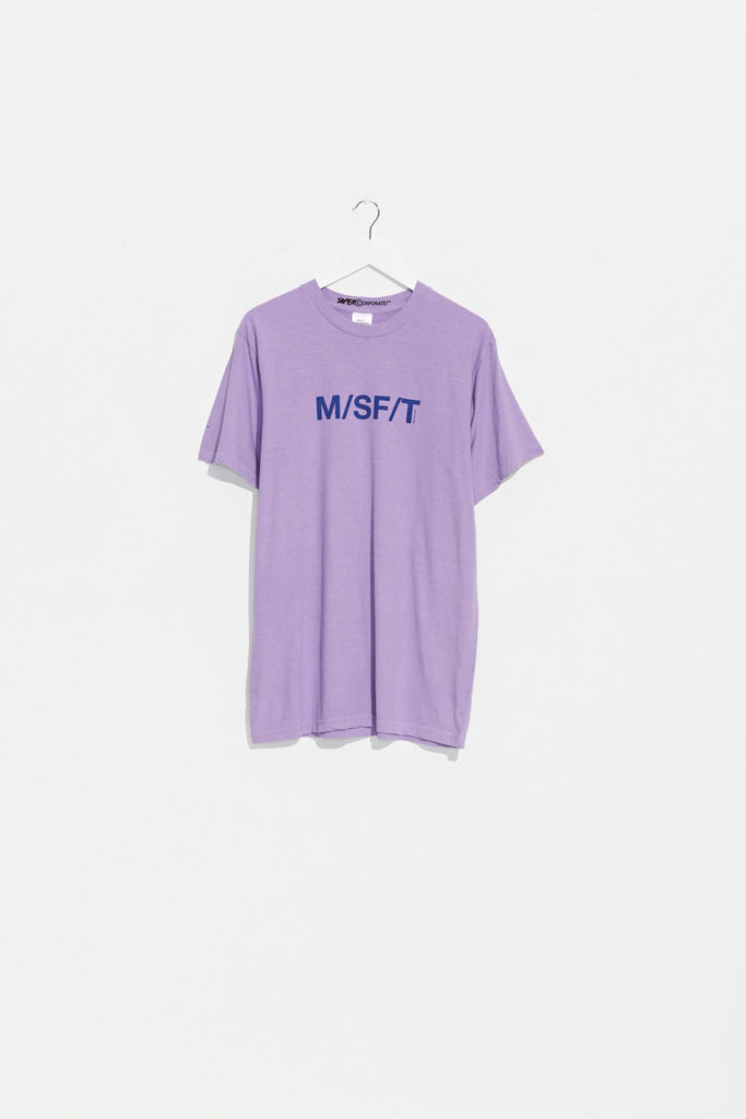 MISFIT Supercorporate 50 50 Tee Pigment Washed Violet