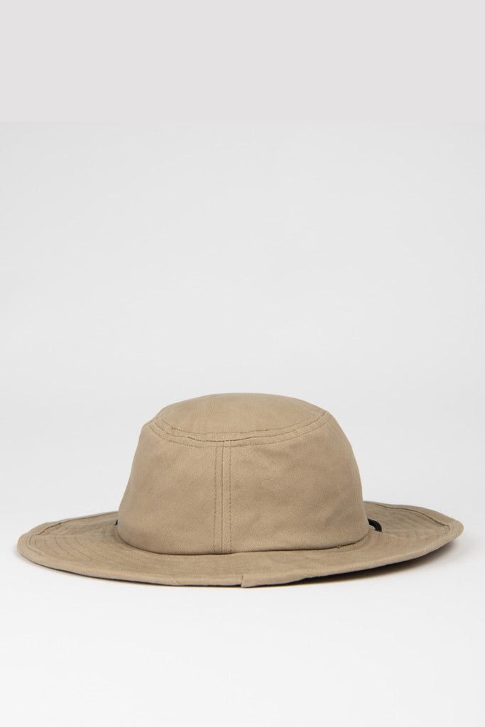 RUSTY Bradman Hat Vintage Khaki