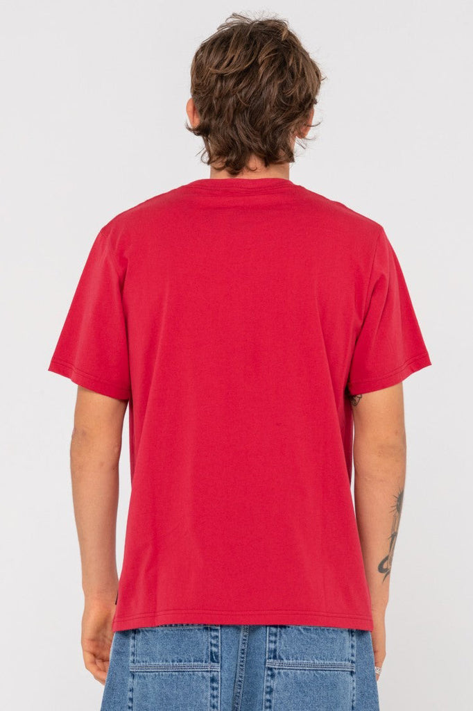 RUSTY Shutdown Tee Rio Red