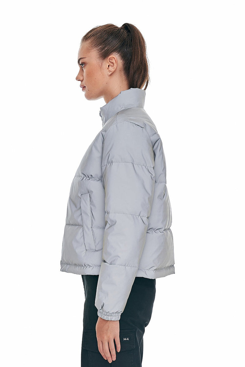 Buy Women's HUFFER Womens Track Puffer Jacket Reflective