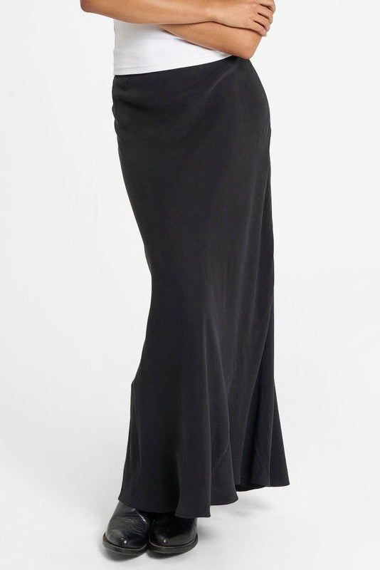 THRILLS Nerissa Slip Skirt Antique Black