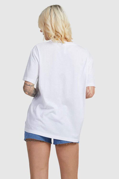 RVCA United Pops Relaxed Tee White