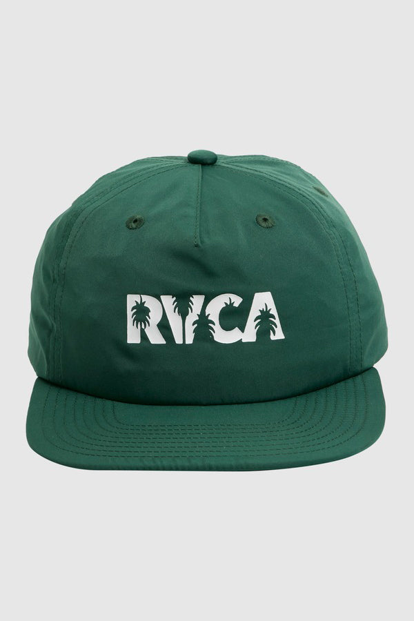 RVCA Gangsters Paradise Snapback College Green