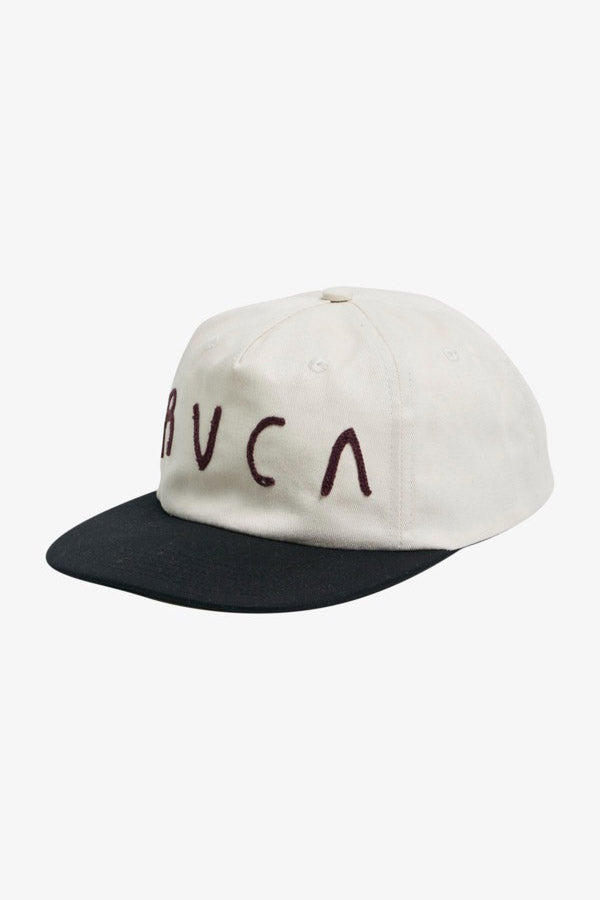 RVCA Home Made Snapback Salt