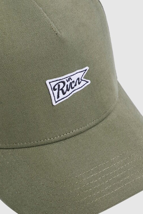 RVCA Pennants Pinched Snapback Surplus