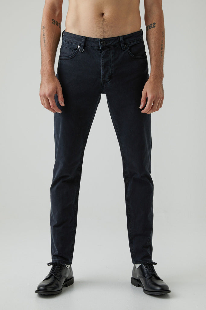 NEUW Lou Slim Twill Black Front