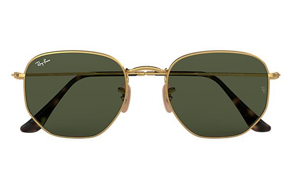 Rayban Hexagonal Arista G15 Green Front