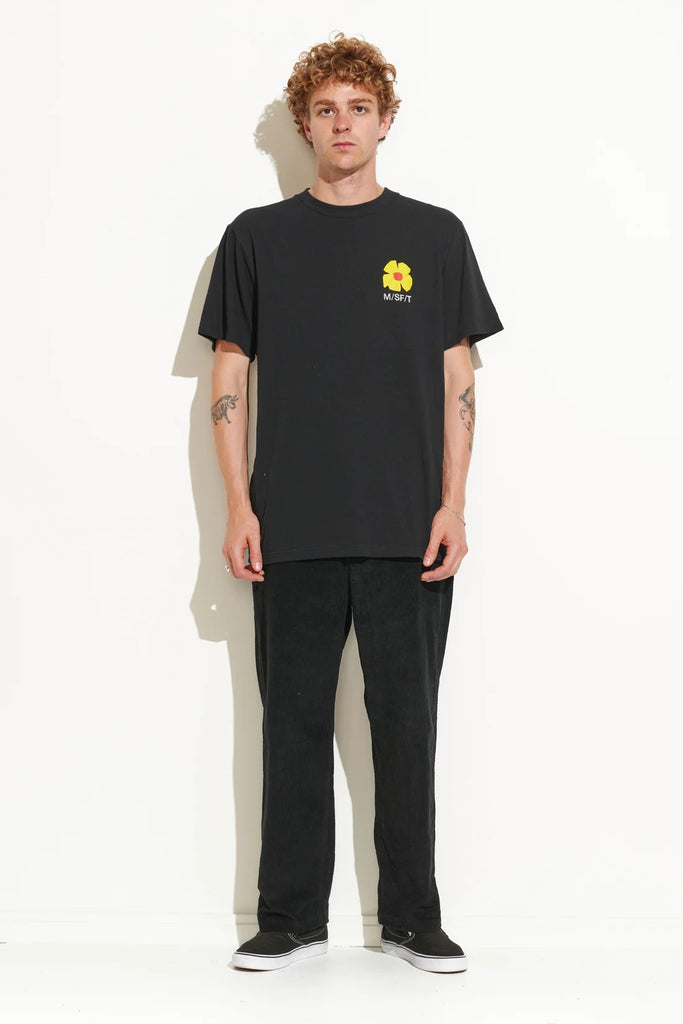 MISFIT Lamp Biscuit 50 50 Tee Pitch Black