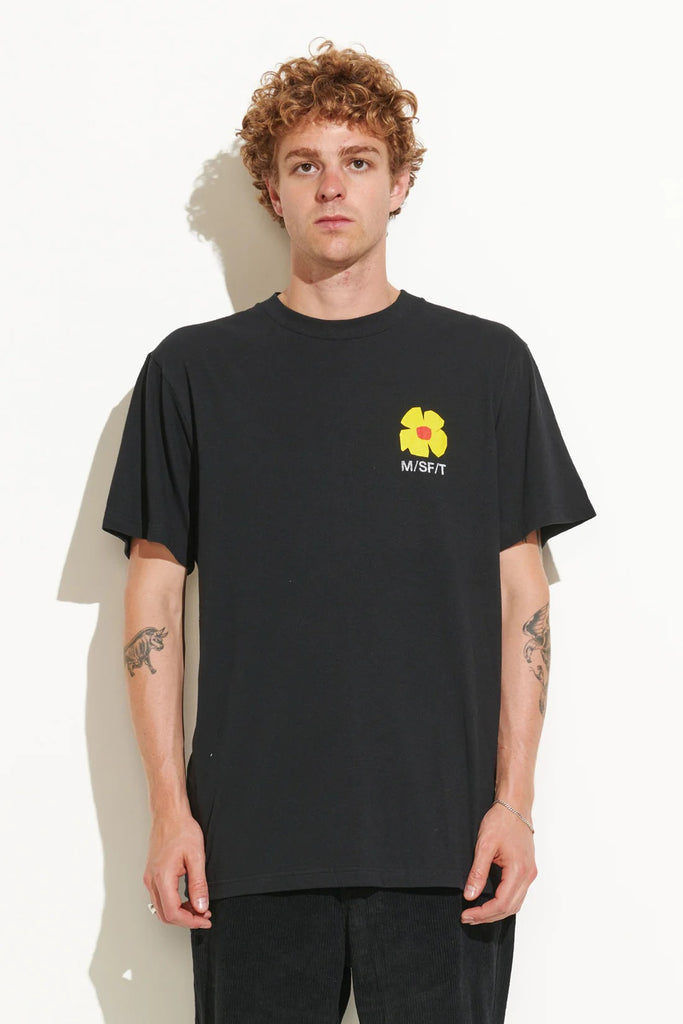 MISFIT Lamp Biscuit 50 50 Tee Pitch Black