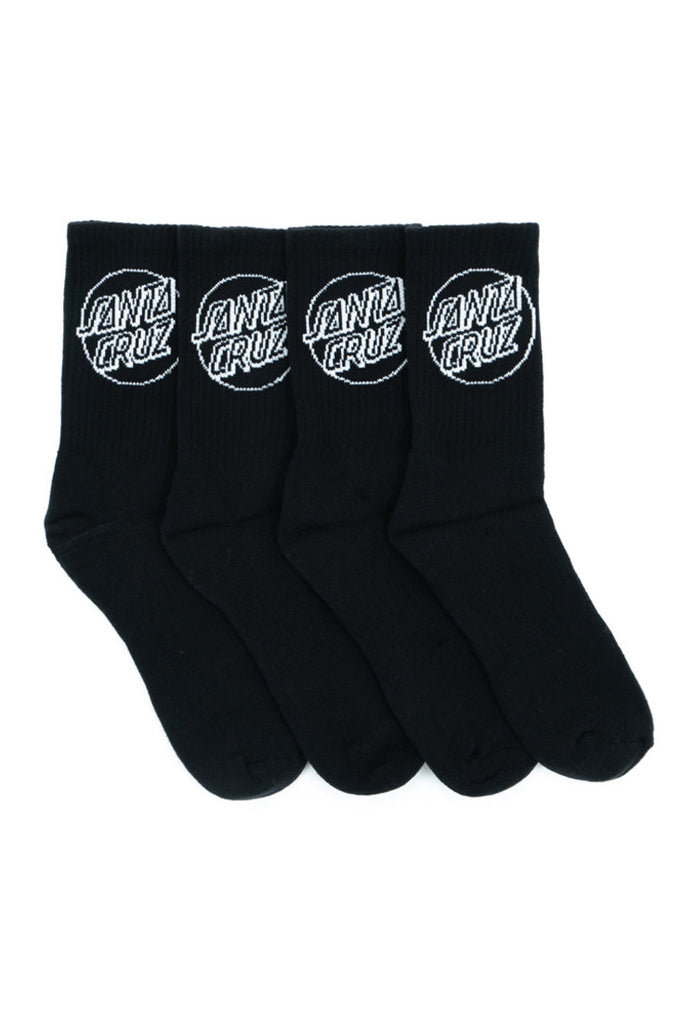 SANTA CRUZ Opus Dot Sock 7-11 Black