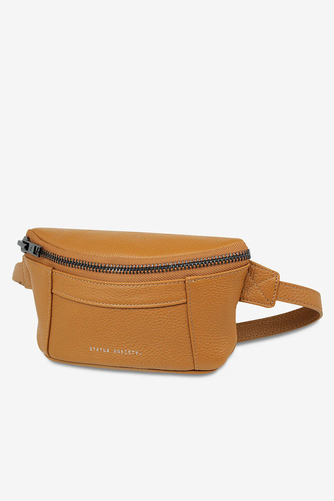 STATUS ANXIETY Best Lies Bumbag Tan