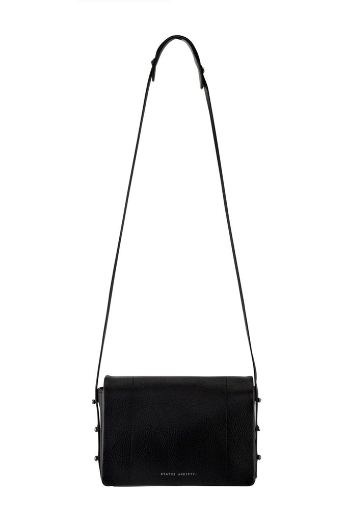 STATUS ANXIETY Succumb Bag Black Front Hanging