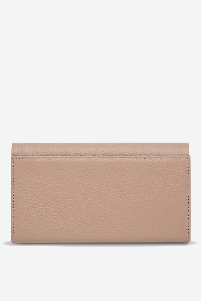 STATUS ANXIETY Nevermind Wallet Dusty Pink Back