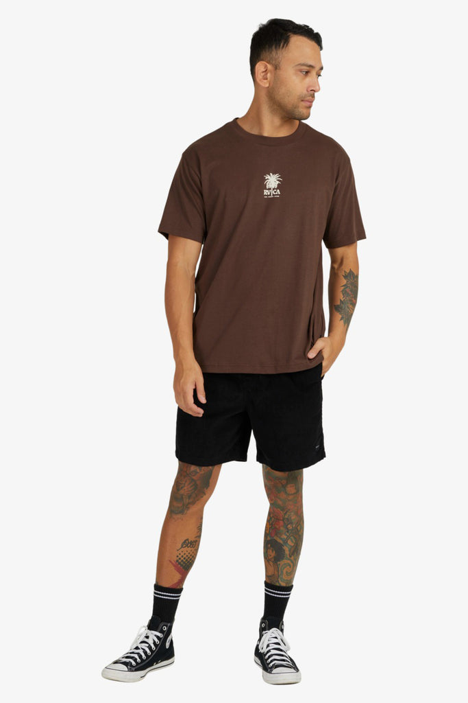 RVCA Radio Palms Tee Coffee